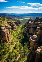 chiricahua es un montaña rango situado en del sudeste Arizona y del suroeste nuevo mexico foto