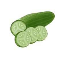 Cucumber can be made in many menus png