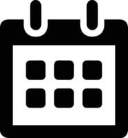 Calendar schedule icon symbol image vector. Illustration of the modern appointment reminder agenda symbol graphic design image. EPS 10 vector