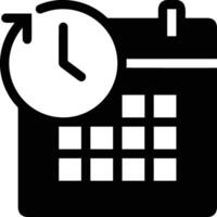 Calendar schedule icon symbol image vector. Illustration of the modern appointment reminder agenda symbol graphic design image. EPS 10 vector