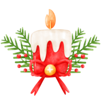 Christmas candle, Christmas, candle png