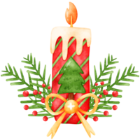 Christmas candle, Christmas, candle png