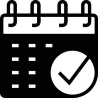 Calendar schedule icon symbol image vector. Illustration of the modern appointment reminder agenda symbol graphic design image. EPS 10 vector