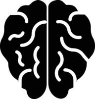 Brain idea symbol icon vector image. Illustration of the creative intelligence think design image. EPS 10