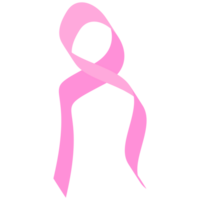 Pink ribbon breast cancer awareness png