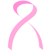 Pink ribbon breast cancer awareness png