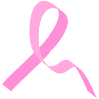 Pink ribbon breast cancer awareness png