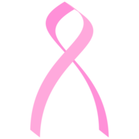 Pink ribbon breast cancer awareness png