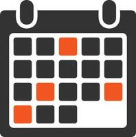 Calendar schedule icon symbol image vector. Illustration of the modern appointment reminder agenda symbol graphic design image. EPS 10 vector