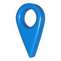 3D Pointer pin location symbol. Marker icon sign. checkpoint icon. png