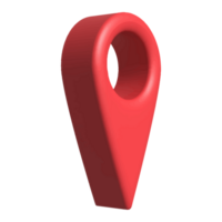 3D Pointer pin location symbol. Marker icon sign. checkpoint icon. png