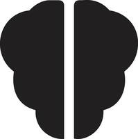 Brain idea symbol icon vector image. Illustration of the creative intelligence think design image. EPS 10