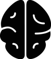 Brain idea symbol icon vector image. Illustration of the creative intelligence think design image. EPS 10