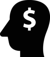 Brain idea symbol icon vector image. Illustration of the creative intelligence think design image. EPS 10