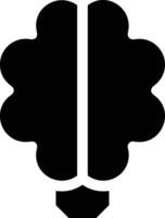 Brain idea symbol icon vector image. Illustration of the creative intelligence think design image. EPS 10