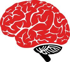 Brain idea symbol icon vector image. Illustration of the creative intelligence think design image. EPS 10