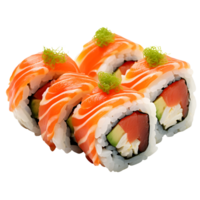 maki sushi mat isolerat. ai genererad png