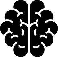 Brain idea symbol icon vector image. Illustration of the creative intelligence think design image. EPS 10