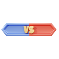 oro versus vs 3d hacer logo o dorado versus vs logo texto efecto o 3d realista vs hacer relacionado etiquetas png