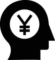 Brain idea symbol icon vector image. Illustration of the creative intelligence think design image. EPS 10