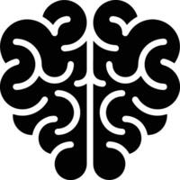 Brain idea symbol icon vector image. Illustration of the creative intelligence think design image. EPS 10