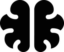 Brain idea symbol icon vector image. Illustration of the creative intelligence think design image. EPS 10