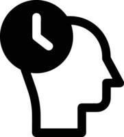 Brain idea symbol icon vector image. Illustration of the creative intelligence think design image. EPS 10