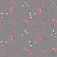 Abstract flower pattern background. vector