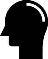 Brain idea symbol icon vector image. Illustration of the creative intelligence think design image. EPS 10