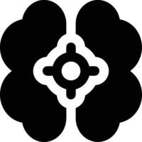 Brain idea symbol icon vector image. Illustration of the creative intelligence think design image. EPS 10