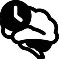 Brain idea symbol icon vector image. Illustration of the creative intelligence think design image. EPS 10