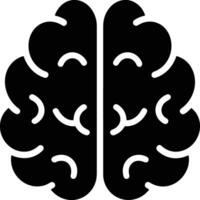 Brain idea symbol icon vector image. Illustration of the creative intelligence think design image. EPS 10