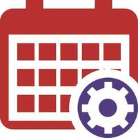 Calendar schedule icon symbol image vector. Illustration of the modern appointment reminder agenda symbol graphic design image. EPS 10 vector