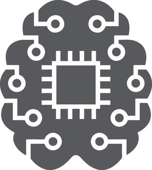 cerebro idea símbolo icono vector imagen. ilustración de el creativo inteligencia pensar diseño imagen. eps 10