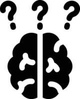 Brain idea symbol icon vector image. Illustration of the creative intelligence think design image. EPS 10