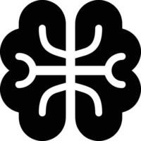 Brain idea symbol icon vector image. Illustration of the creative intelligence think design image. EPS 10