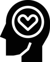 Brain idea symbol icon vector image. Illustration of the creative intelligence think design image