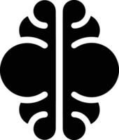 Brain idea symbol icon vector image. Illustration of the creative intelligence think design image