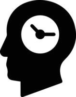 Brain idea symbol icon vector image. Illustration of the creative intelligence think design image