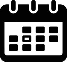 Calendar schedule icon symbol image vector. Illustration of the modern appointment reminder agenda symbol graphic design image. EPS 10 vector