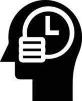 Brain idea symbol icon vector image. Illustration of the creative intelligence think design image