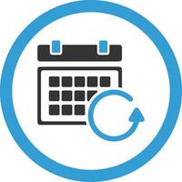 Calendar schedule icon symbol image vector. Illustration of the modern appointment reminder agenda symbol graphic design image. EPS 10 vector