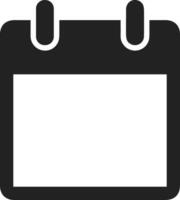Calendar schedule icon symbol image vector. Illustration of the modern appointment reminder agenda symbol graphic design image. EPS 10 vector