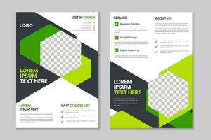 Brochure cover design, flyer template design, business brochure, annual report, portfolio, magazine, poster, modern presentation, a4 size banner template design vector