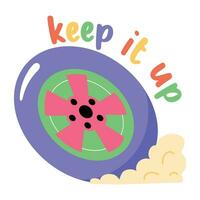 Trendy Wheel Concepts vector