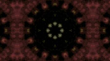 Abstract neon Kaleida background animation, music background, parties and discos show Seamless loop. 4K Seamless loop kaleidoscopic background video