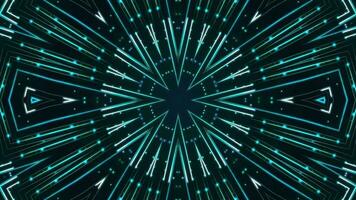 Abstract neon Kaleida background animation, music background, parties and discos show Seamless loop. 4K Seamless loop kaleidoscopic background video