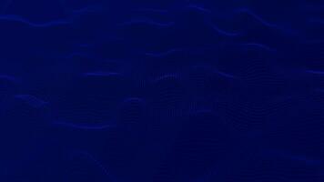 abstract gradient ribbon line wave animated 4K. multicolor particle line wavy background video