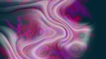 abstrato multicolorido líquido onda video