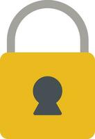 Lock Flat Icon vector